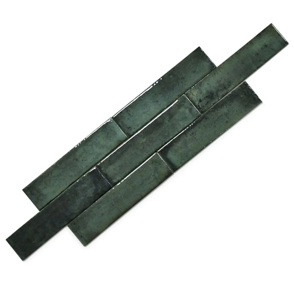 Wandfliese Cifre Feel Green Brillo Gr n Gl nzend 6x25 Cm wandfliese-cifre-feel-green-brillo-gr-n-gl-nzend-6x25-cm
